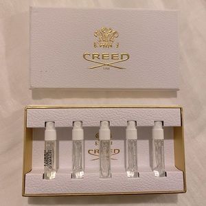 Creed perfume sample. 1 jardin d’amalfi 3.5 silver mountain water
